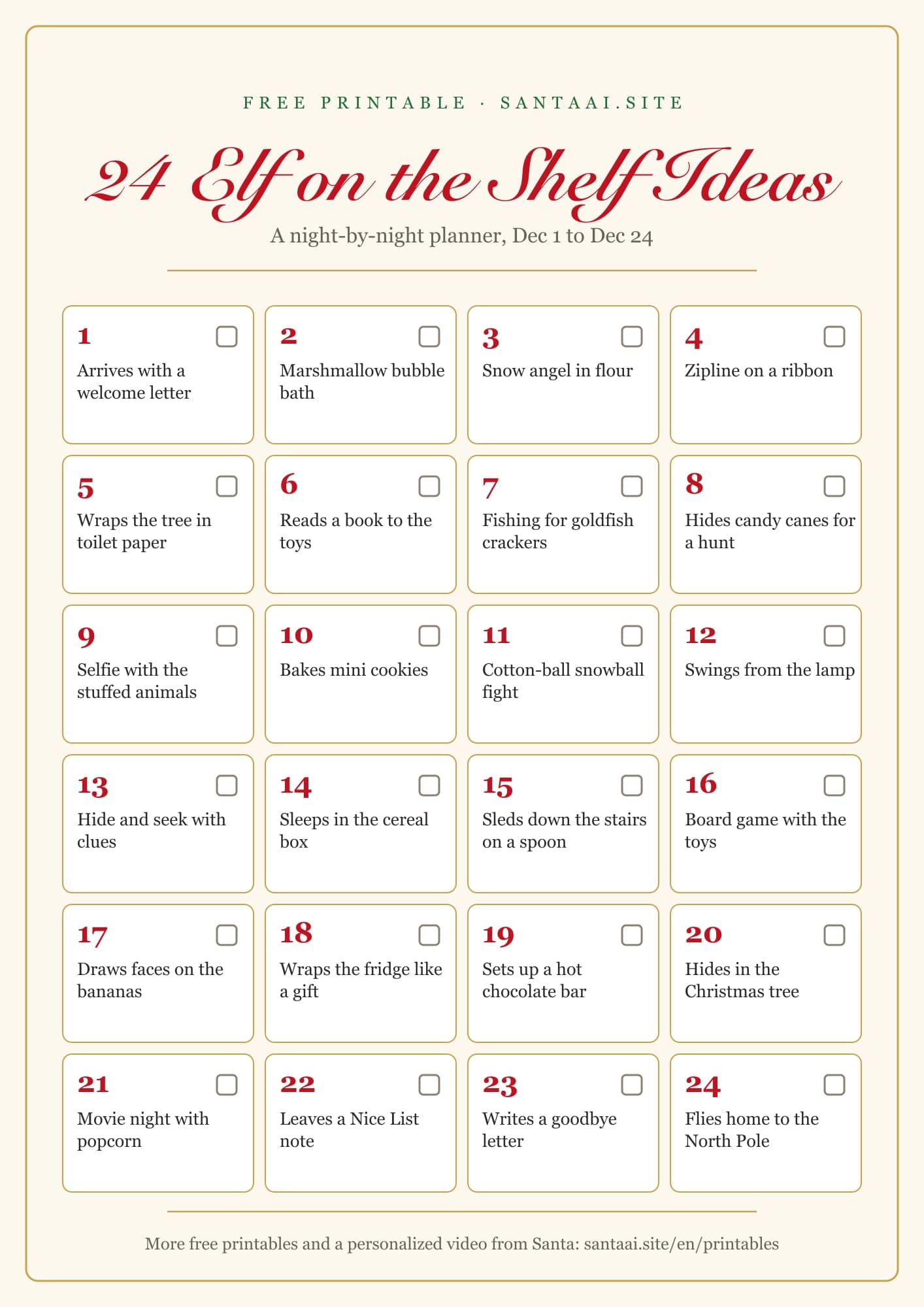 24 Elf on the Shelf Ideas